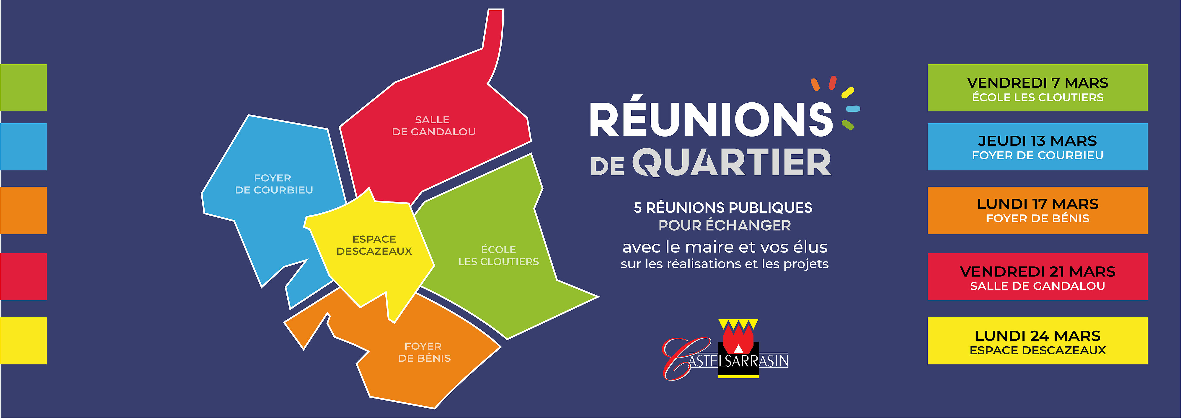 Reunions de quartier 2025 - du 7 au 24 mars