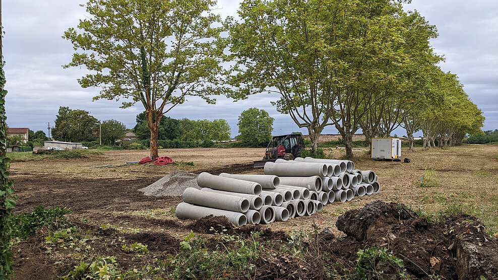 Travaux cimetière - Septembre 2024