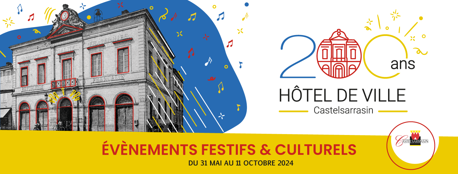 Bicentenaire de l'Hôtel de Ville du 31 mai au 11 octobre 2024