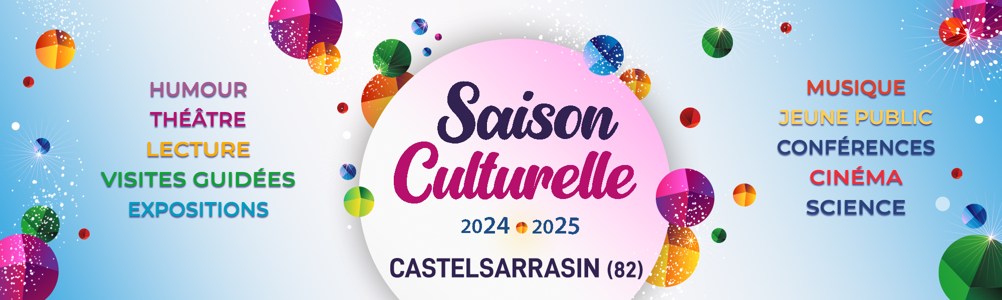 Retrouvez le programme de la Saison Culturelle 2024/2025